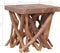 vidaXL - Salontafel - takken - 40x40x40 - cm - gemengd - gerecycled - hout