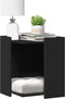 vidaXL - Kattenbakkast - 42x42x51 - cm - bewerkt - hout - zwart