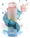 Hup. - Motivatie Waterfles - Waterfles 1 liter met Rietje - Lekvrij Design