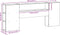 vidaXL - Hoofdbord - met - opbergruimte - 200 - cm - massief - grenenhout