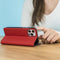 iMoshion Hoesje Geschikt voor Samsung Galaxy S21 Hoesje Met Pasjeshouder - iMoshion Slim Folio Bookcase - Rood