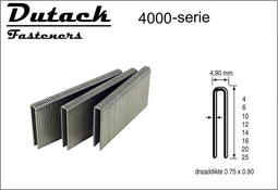 Dutack Niet serie 4000 Cnk 10mm doos 5 duizend - 5024014