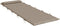 vidaXL - Ligbedkussen - 180x60x3 - cm - oxford - stof - taupe