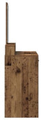 vidaXL - Kaptafel - met - Lades - van - Oud - Hout - 100x41x140 - cm