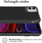 iMoshion Hoesje Geschikt voor iPhone 11 Hoesje Shockproof - iMoshion Rugged Hybrid Carbon Case - zwart