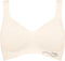 sloggi ZERO Feel - Dames Bralette - Gewelfde V-hals met push-upeffect - Angora - Maat L