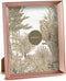 Fotolijsten Roze Koper Plastic Glas (22,3 x 3,5 x 27,3 cm) (6 Stuks)