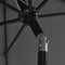 vidaXL - Parasol - met - metalen - paal - 300 - cm - antraciet