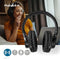 Nedis HPBT1202BK - Bluetooth over-ear hoofdtelefoon - 7 uur afspeeltijd - Zwart