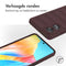 imoshion Hoesje - Geschikt voor Oppo A58 - EasyGrip Backcover - Aubergine