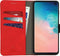 iMoshion Hoesje Geschikt voor Samsung Galaxy S10 Hoesje Met Pasjeshouder - iMoshion Uitneembare 2-in-1 Luxe Bookcase - Rood