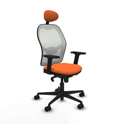Piqueras y Crespo Jorquera 2D036N1 - Bureaustoel - Hoofdsteun - Oranje