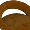 vidaXL - Barkrukken - 2 - st - fluweel - bruin