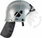 Klein Toys brandweerhelm - in maat afstelbaar - 31x17,5x21 cm - incl. beweegbaar vizier - zilver
