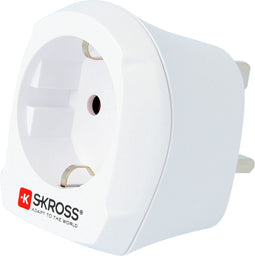 SKROSS - Reisadapter - Europa naar UK - Wit