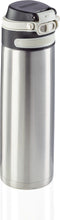 Leifheit Flip - Isoleerbeker - 600 ml - Lekvrij - RVS - zilver