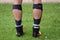 S1 Sport - Scheenbeschermer M - Lichtgewicht en flexibele bescherming - Rood/Zwart (2 stuks)