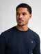 Petrol Industries - Heren Logo Sweater Seaviewpark - Blauw - Maat XXL