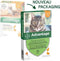 VOORDEEL 40 - 6 antiparasitaire pipetten - Voor katten en konijnen tot 4 kg