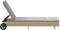 vidaXL - Ligbed - met - wielen - en - kussen - poly - rattan - grijs