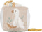 Little Dutch - Activiteitenkubus Newborn Naturals - Zachte stoffen en spiegeltje - Wit