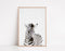 Dieren kinderkamer posters - 6 Posters - A4 21x30 cm - Stevig papier - Safari (6 stuks)