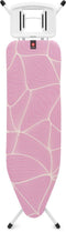 Brabantia Strijkplank B - Strijkplank - Strijkijzerhouder - 124 x 38 cm - Lilac Waves