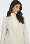 ONLY ONLLANA-BERRY L/S OVS BLAZER TLR - Dames Blazer - Oversized fit - Pumice Stone