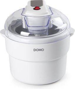 DOMO DO2309I - IJsmachine - 1 liter roomijs - Wit