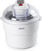 DOMO DO2309I - IJsmachine - 1 liter roomijs - Wit