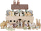 Little Dutch - Ark van Noach - 31-delige speelset hout