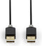 Nedis CCBW60100AT20 - USB A naar USB B Kabel - 200cm - Grijs