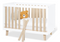 Pinolino Kinderbed Lumi Small - Kinderbed - Verstelbare bedbodem 120 x 60 cm - Naturel Eiken