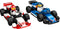 LEGO City F1 Williams Racing en Haas F1 racewagens - 60464