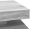 vidaXL - Salontafel - 360 - graden - draaibaar - 70x70x34,5cm - grijs - sonoma - eiken