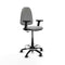 Piqueras y Crespo B2D01RF - Bureaustoel - Hoogteverstelbaar met armleuning - Lichtgrijs