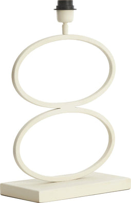 Light & Living Tafellamp Stelius - 42cm - Crème - excl. kap