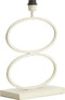 Light & Living Tafellamp Stelius - 42cm - Crème - excl. kap