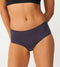 sloggi Basic+ Midi C3P - Dames Onderbroek - 3-pack - Grijs/Paars/Blauw
