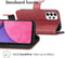 iMoshion Hoesje Geschikt voor Samsung Galaxy A33 Hoesje Met Pasjeshouder - iMoshion Luxe Bookcase - Rood