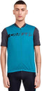 Craft - CORE Endur Logo Jersey M - Fietsjersey - Deep Lake - Heren - Maat M