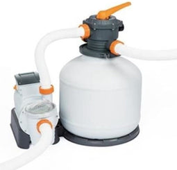 Bestway Zandfilterpomp voor Zwembaden - 11.355 L/h Capaciteit met Tijdschakelaar