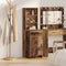 vidaXL - Hoge - kast - in - oud - hout - 40x41x135 - cm