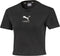 PUMA Nu-tility Fitted Tee - Dames Sportshirt - Maat L - Puma Black