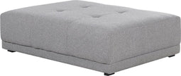 TORPO - Ottomaan - Grijs - Stof