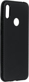Hoesje Siliconen Geschikt voor Huawei Y6 (2019) / Y6S - Carbon Softcase Backcover - Zwart