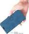 Mobiparts Galaxy A15 - Classic Wallet Case - Ruimte voor pasjes - Blauw