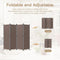 Angel Living Kamerscherm - 4 Panelen - 224 x 165 cm - Bruin (4 panelen)