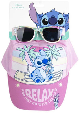 Kinderpet Stitch Roze Met Zonnebril
