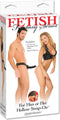 Pipedream Fetish Fantasy voorbinddildo Beginner's Hollow Strap On- zwart - 6,5 inch